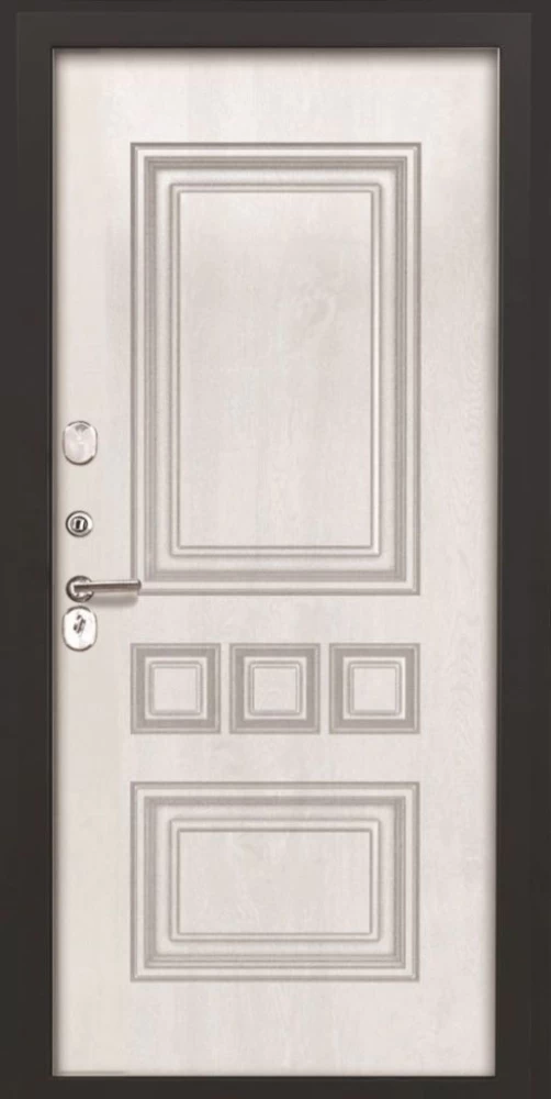 Входная дверь ДвериПРО Квадро фл-608 винорит white DPRO191049 внутренняя сторона
