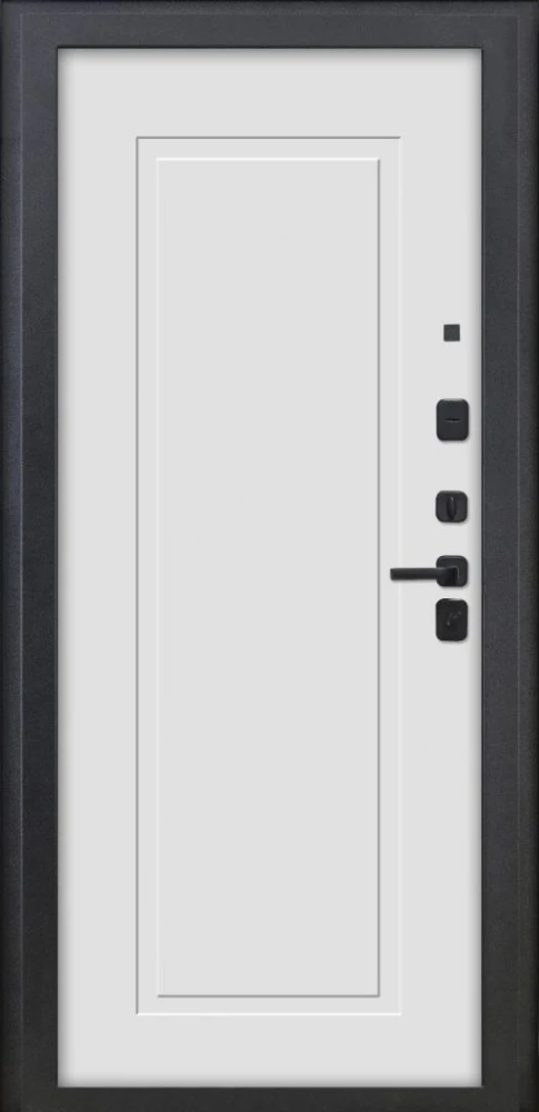 Входная дверь ДвериПРО Модель 3КЛ-1106 ФЛ-25 Веллуто бьянко DPRO228322 внутренняя сторона