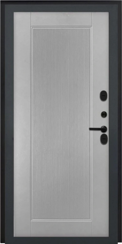 Входная дверь ДвериПРО L-3b ПВХ 10мм Астрод Velutto Grigio DPRO221175 внутренняя сторона