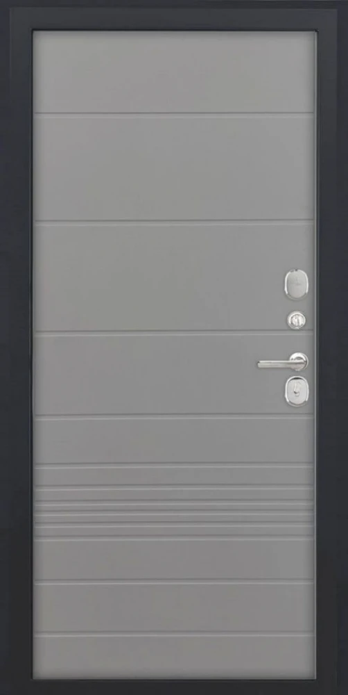 Входная дверь ДвериПРО Л-3б ФЛ-700 (10мм, Ясень грей) DPRO227697 внутренняя сторона