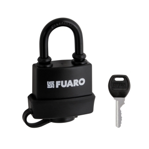 Замок навесной PL-WEATHER-3650 Black 3key (PL-3650) англ.